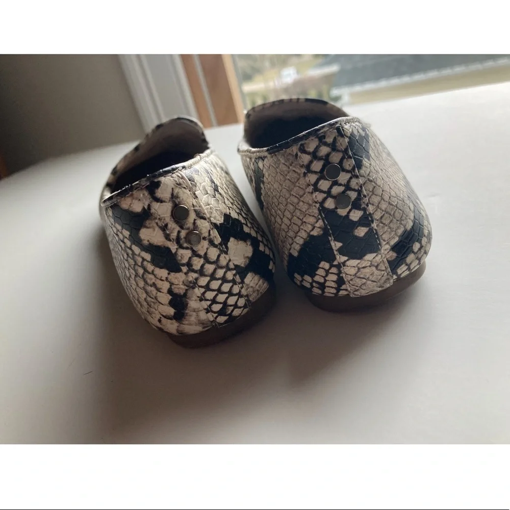 Call It Spring Vegan Snake Print Ballet Flat Loafers size 6.5 - Picture 5 of 5